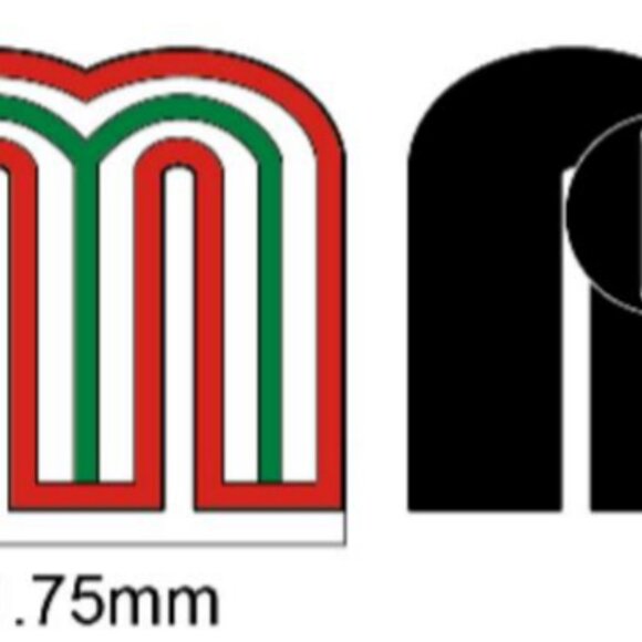 Pin M Mexico For Caps And Clothing Enamel Badge Baseball Pin Mexican Pin MX - Picture 6 of 6